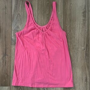 Aerie Bright Pink Lounge Tank Top medium